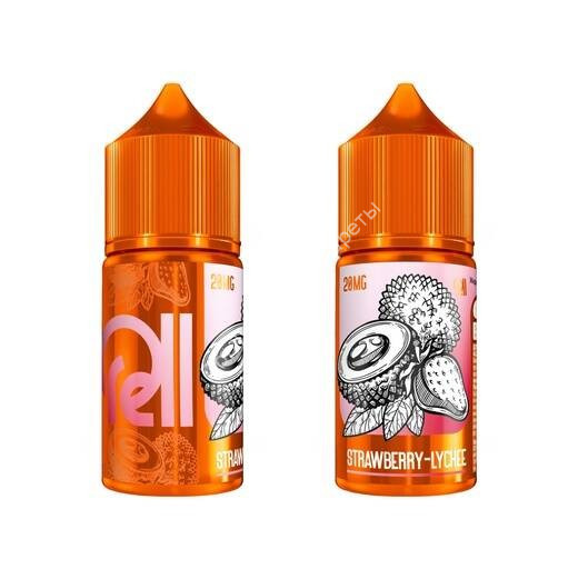 Жидкость для вейпа RELL SALT Strawberry Lychee 30 мл оптом 