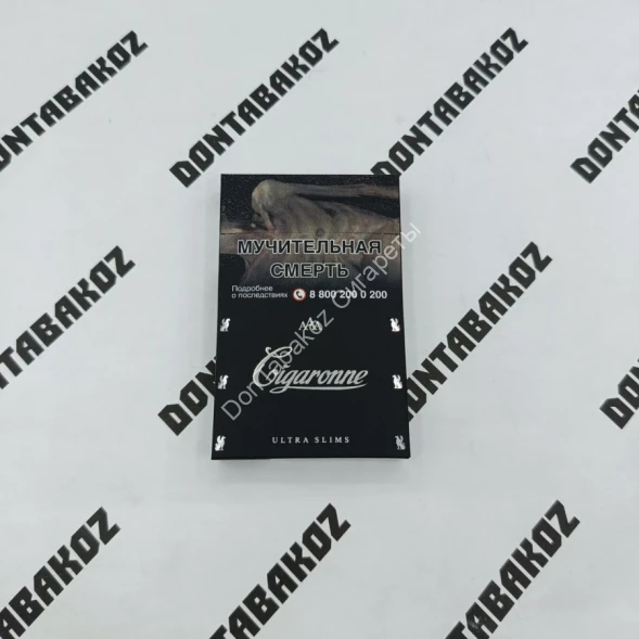Сигареты Cigaronne Ultra Slims Black nano микс 