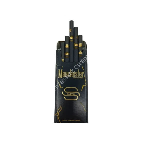 Сигареты Manchester Black Slims оптом 