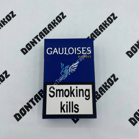 Сигареты Gauloises blondes Blue Duty Free Оригинал 