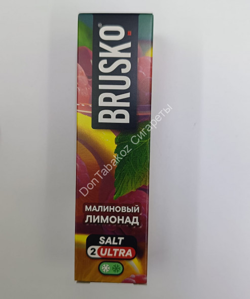Жидкость BRUSKO SALT 50мг Малиновый Лимонад 35мл  Оптом  