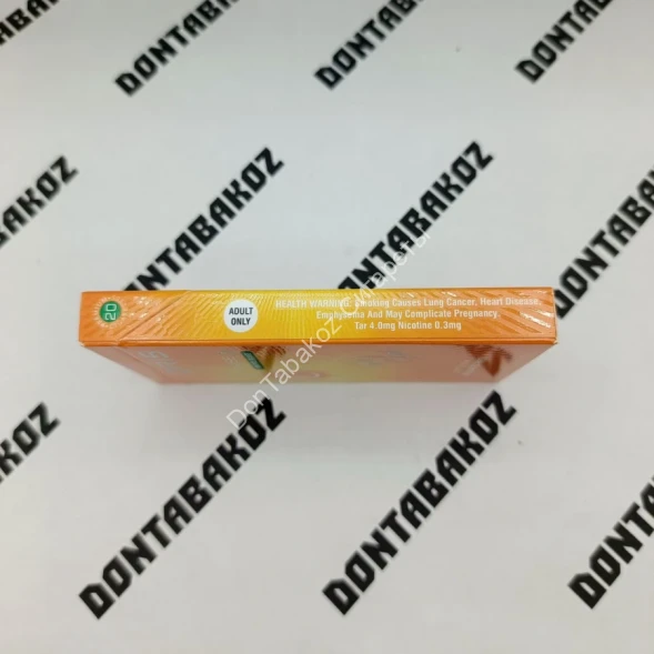 Сигареты Oris (Орис) Pulse Menthol Orange Super Slims Тамань Оптом 