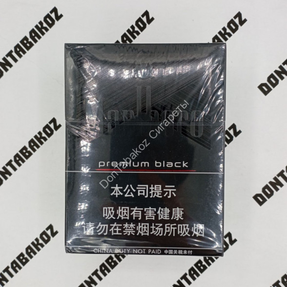 Сигареты Мальборо (Marlboro) Black Duty Free Китай Микс 