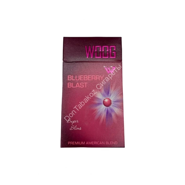 Сигареты Woog Blueberry Blast Super Slims микс 