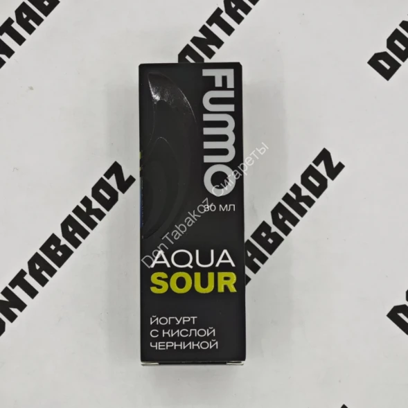 Жидкость Fummo Aqua Sour Кислый йогурт с черникой 30мл ОПТОМ    