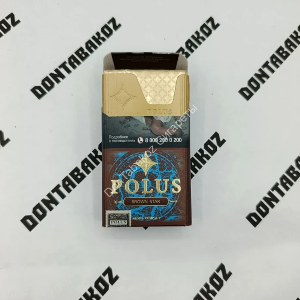 Сигариллы с фильтром Polus Brown Star Compact оптом 