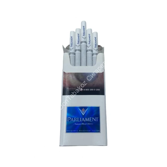 Сигареты Parliament Aqua Blue Slims Микс 