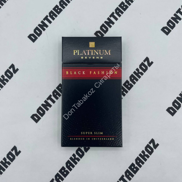 Сигареты Платинум Севен (Platinum Seven) Black Fashion SuperSlim Микс 