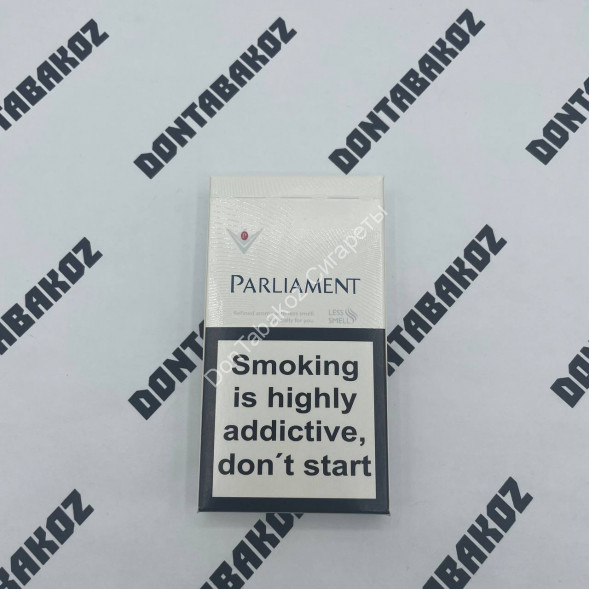 Сигареты Парламент (Parliament) Aqua Super Slims White Оптом 