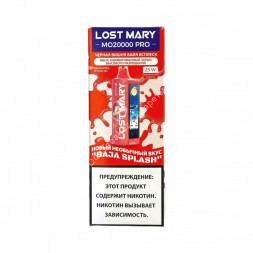 Электронная сигарета Lost Mary MO20000 PRO (Чёрная вишня, Байя всплеск) оптом
