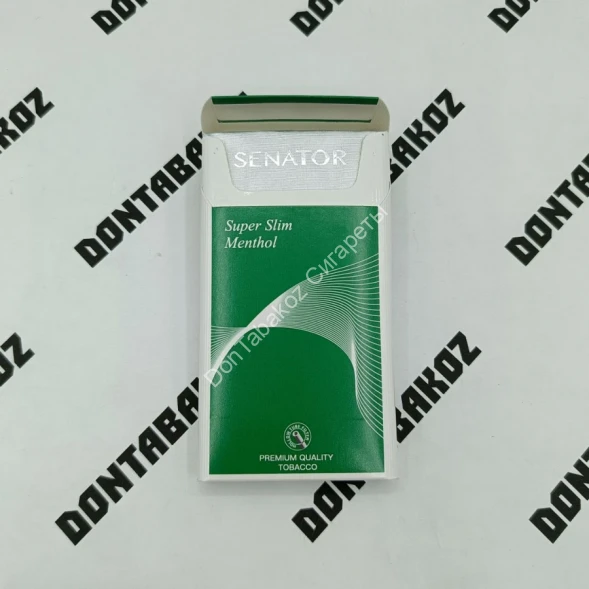Сигареты Senator Superslim Menthol (Сенатор Суперслим Ментол) оптом 