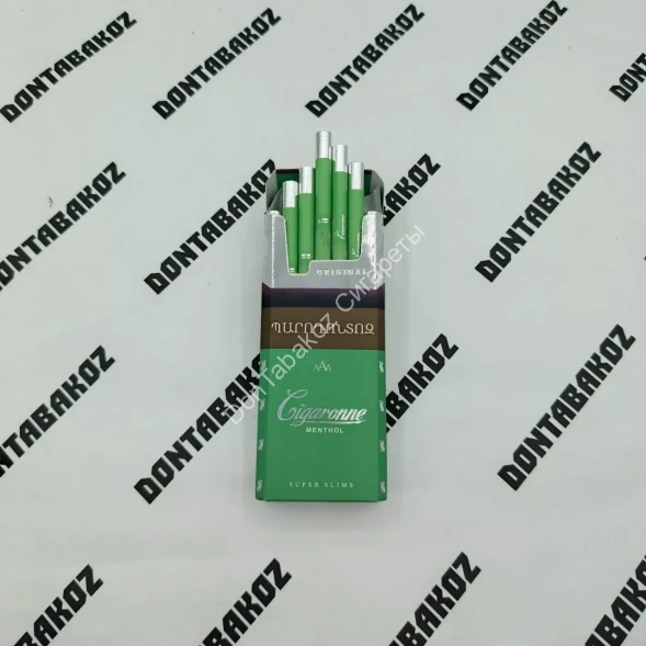 Сигареты Cigaronne Menthol Super Slims оптом 