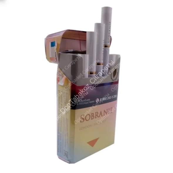 Сигареты Sobranie Gold King Size МИКС 