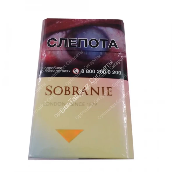 Сигареты Sobranie Gold King Size МИКС 