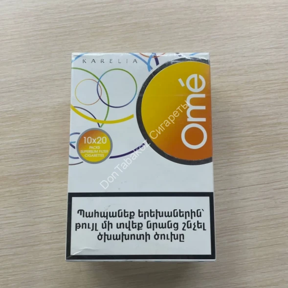 Сигареты Ome Orange Superslims 100mm KARELIA Микс 