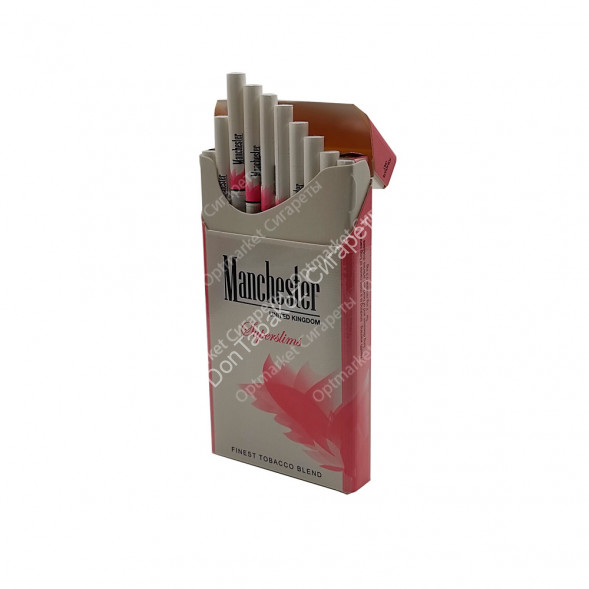 Сигареты Manchester (Манчестер) Pink Superslims оптом 