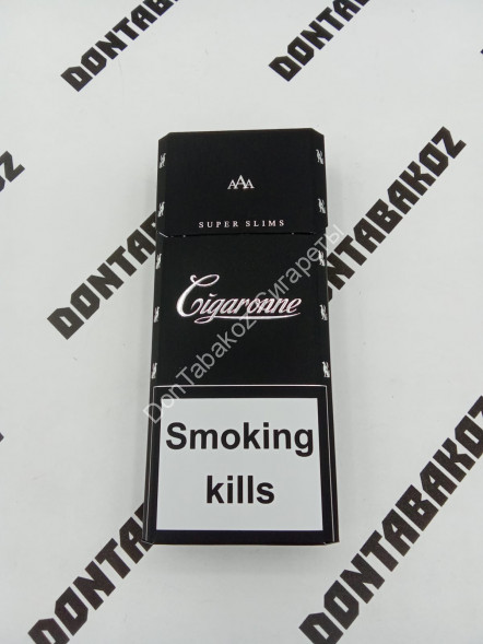 Сигареты Cigaronne Black Super Slims Микс 