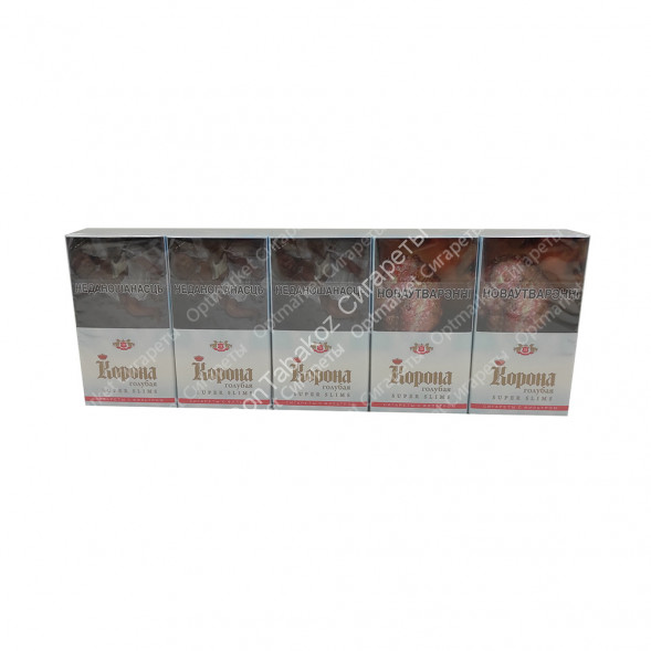 Корона Super Slims голубая оптом 