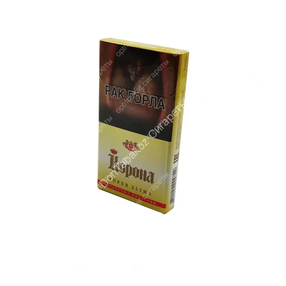 Корона Super Slims желтая оптом 