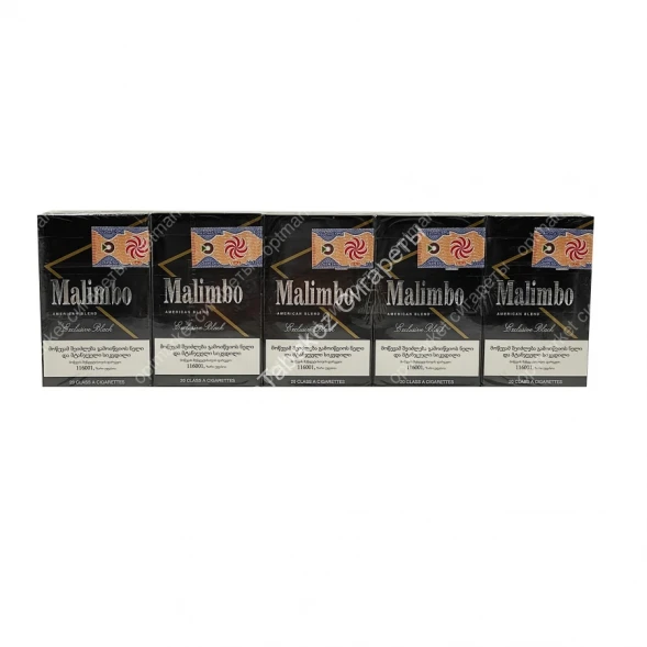 Сигареты Malimbo Exclusive Black оптом 